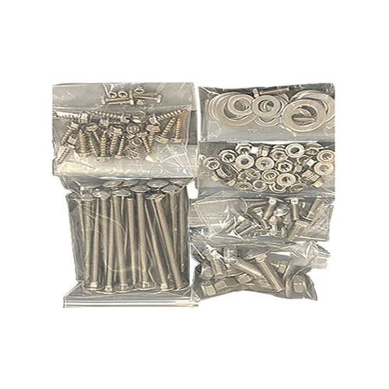 Romafa Stainless Steel Single Shoot Lower Hardware Kit fits John Deere 1900 1910