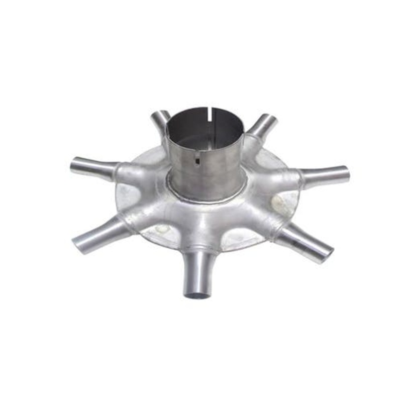 Romafa Stainless Steel Universal Distributor Head - 7 Port