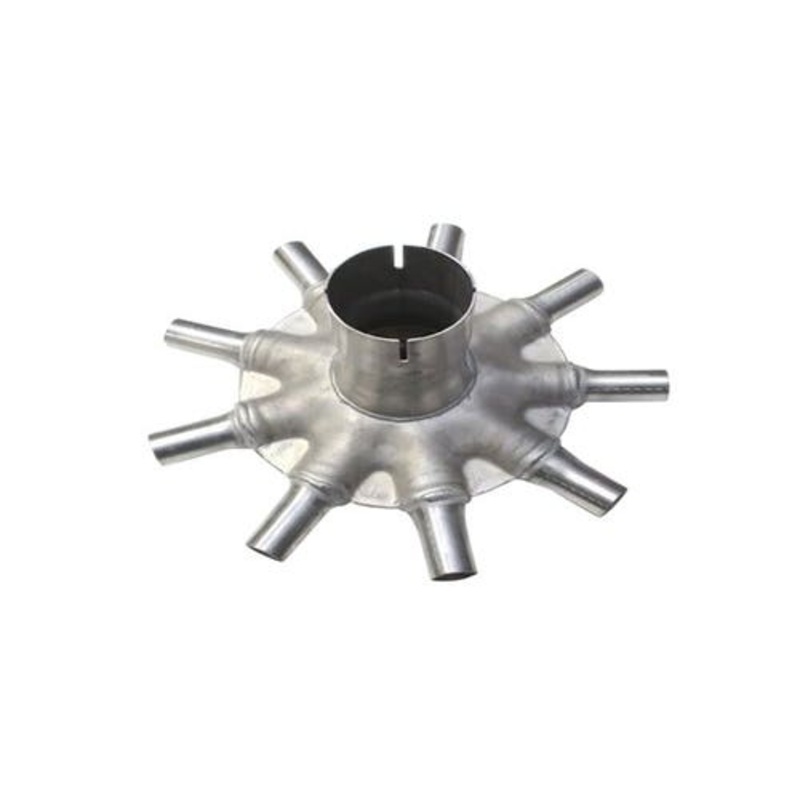 Romafa Stainless Steel Universal Distributor Head - 9 Port