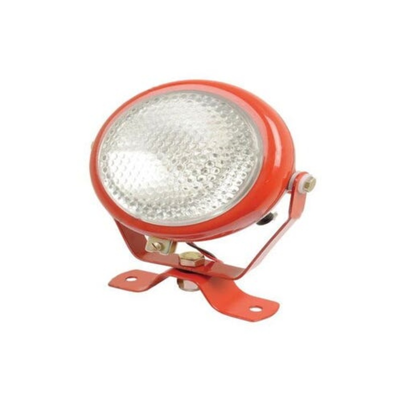 Work Light Assembly - 12V - Round - Right/Left Hand fits Massey Ferguson 135 165 175 240 265 275 290 375 390 1080 886997M91 fits Landini 886997M91