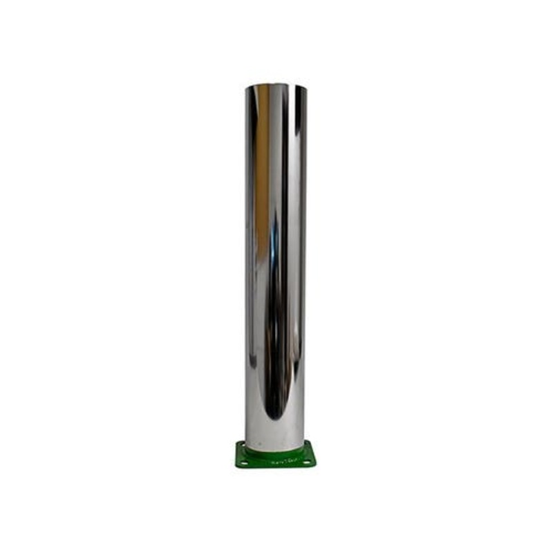 Exhaust Stack 24" x 3" Straight Chrome fits John Deere B 50 520 530 50