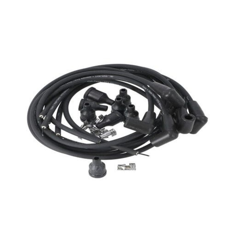 Spark Plug Wire Set - 6 Cylinder - 90 Degree Boots fits Wiring, Relays, Switches Wire