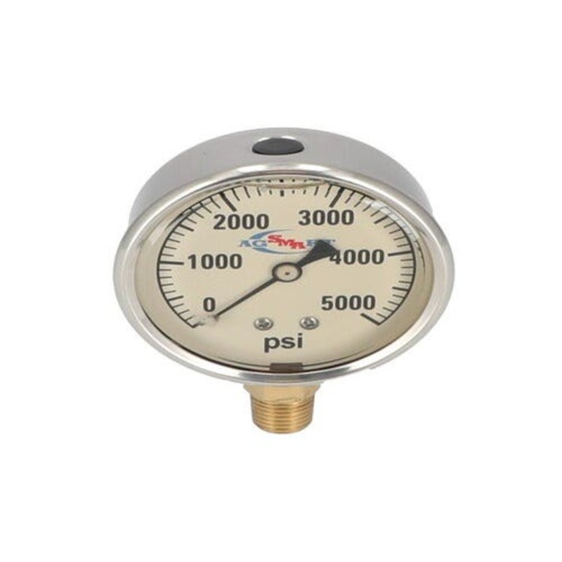 Liquid Filled Stainless Gauge 2-1/2" Diameter 5000 PSI SSG5000 965863 PMHG2 5167068