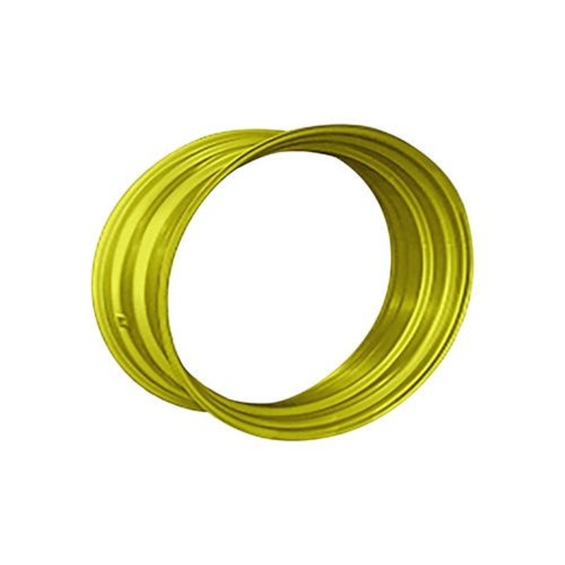 Rear Deep Well Rim with Drive Lug - 10" x 38" Yellow fits John Deere A B G fits Massey Harris 33 44 333 444