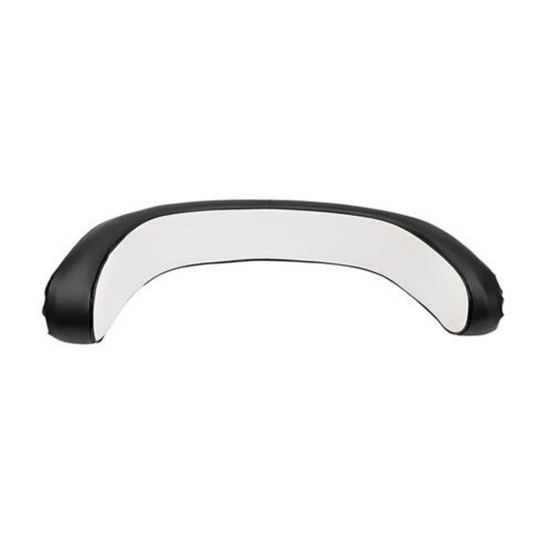 Seat Cushion Backrest - Vinyl Black and White fits International Hydro 100 544 656 706 806 826 856 966 1066 1206 1256 1456 1466 1468 1486 1566 1568