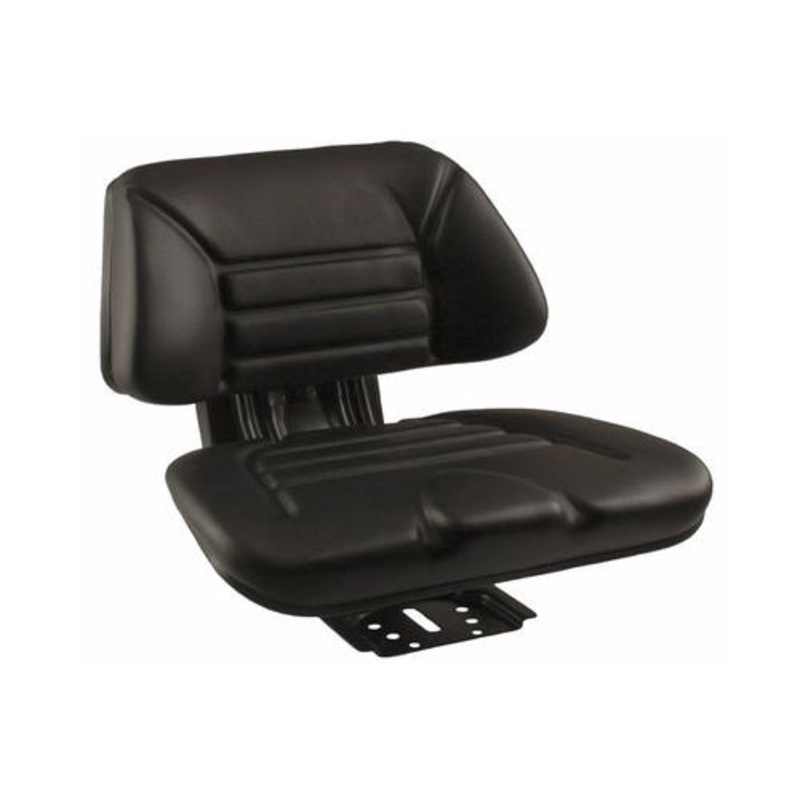 Seat Assembly Low Back Vinyl Black fits Massey Ferguson 135 255 fits Kubota 3A011-85010 3A211-85010 fits FIAT fits Hesston fits Zetor
