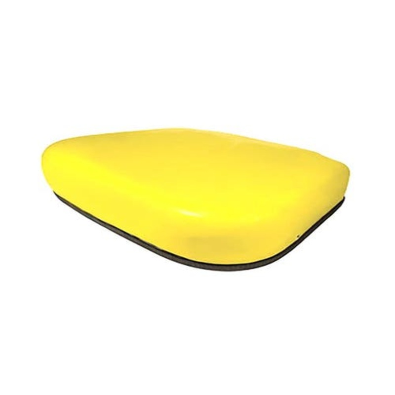Bottom Seat Cushion - Yellow fits John Deere 4040 4050 4055 4240 4250 4255 4430 4440 4450 4455 4555 4560 4640 4650 4755 4840 4850 4955 7810 AR81167