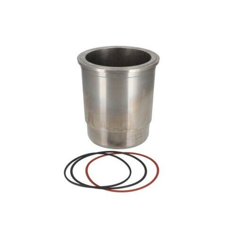 Cylinder Liner with Sealing Rings Single Cylinder fits John Deere 300 300B 301A 350A 350B 380 820 830 1020 1030 400 440 480 2020 2510 544 3420 T32340