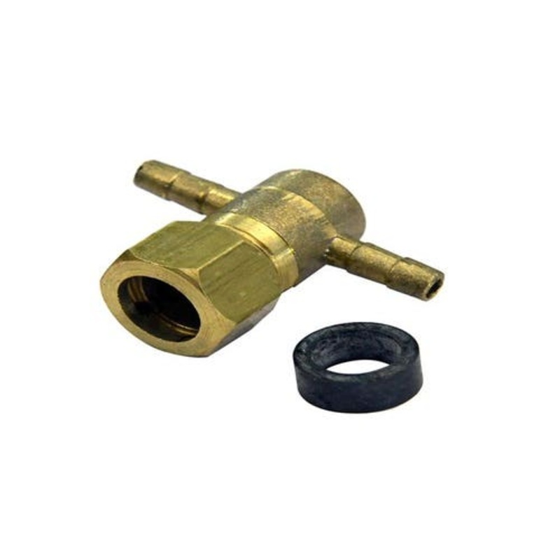 Fuel Return Tee fits John Deere 1020 1030 1120 1130 1520 1530 1630 2020 2030 2040 2130 2240 2440 2510 2520 2630 2640 2840 4030 4040 820 830 AT27622