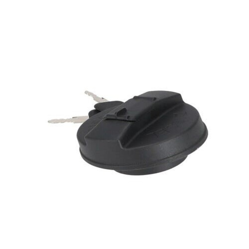 Fuel Tank Cap - Plastic Locking fits John Deere 4320 4520 6400 6420 7520 AL113087 fits New Holland 82011472 fits Ford 82011472 fits Case IH 82011472