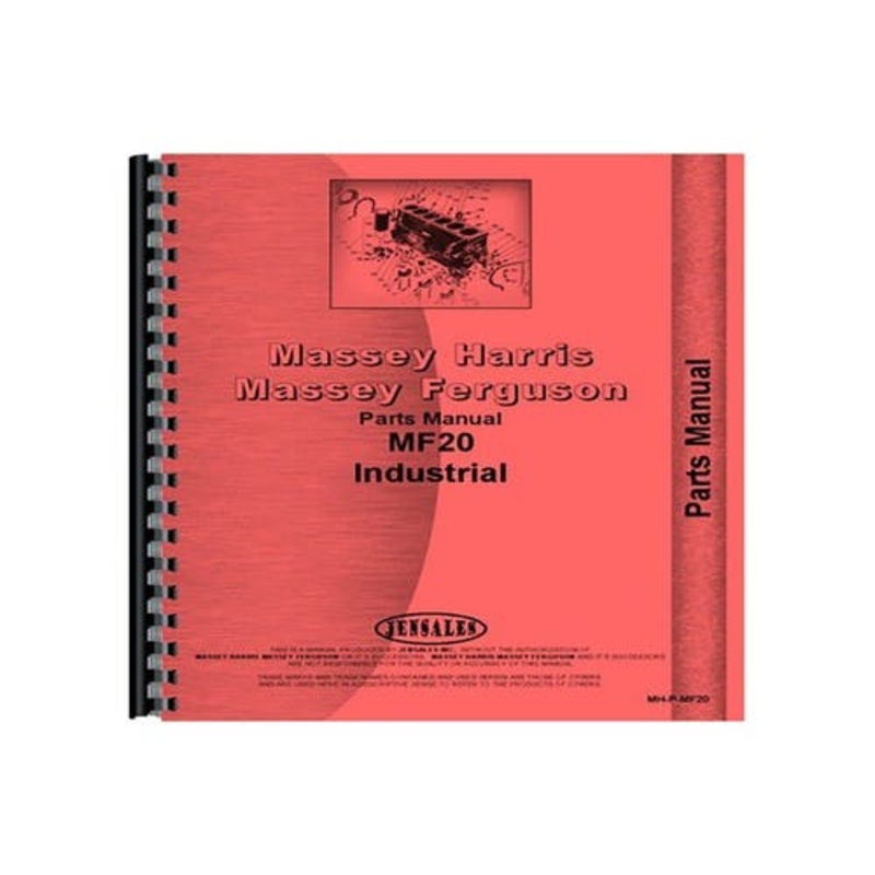 Parts Manual fits Massey Ferguson 20 20