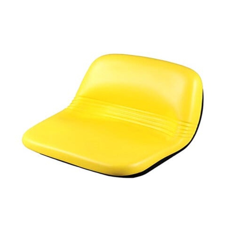 Seat Assembly Vinyl Yellow fits John Deere F510 F925 GX70 GX75 GX95 SRX75 SRX95 240 245 260 265 285 320 325 345 415 425 260 325 415 AM123666 AM39671