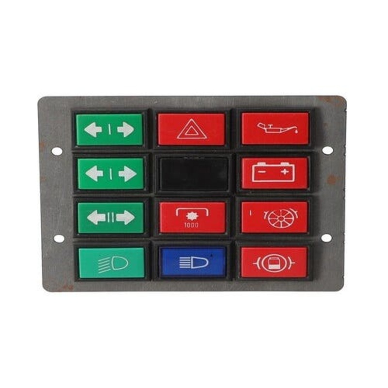 Warning Light Assembly fits Belarus 480 520 2360DTC 2460DTC 2460SD 2460SD-DTC 2510DTC 2510SD 2510SD-DTC fits Long 2360 2460 2510 2610 TX17291