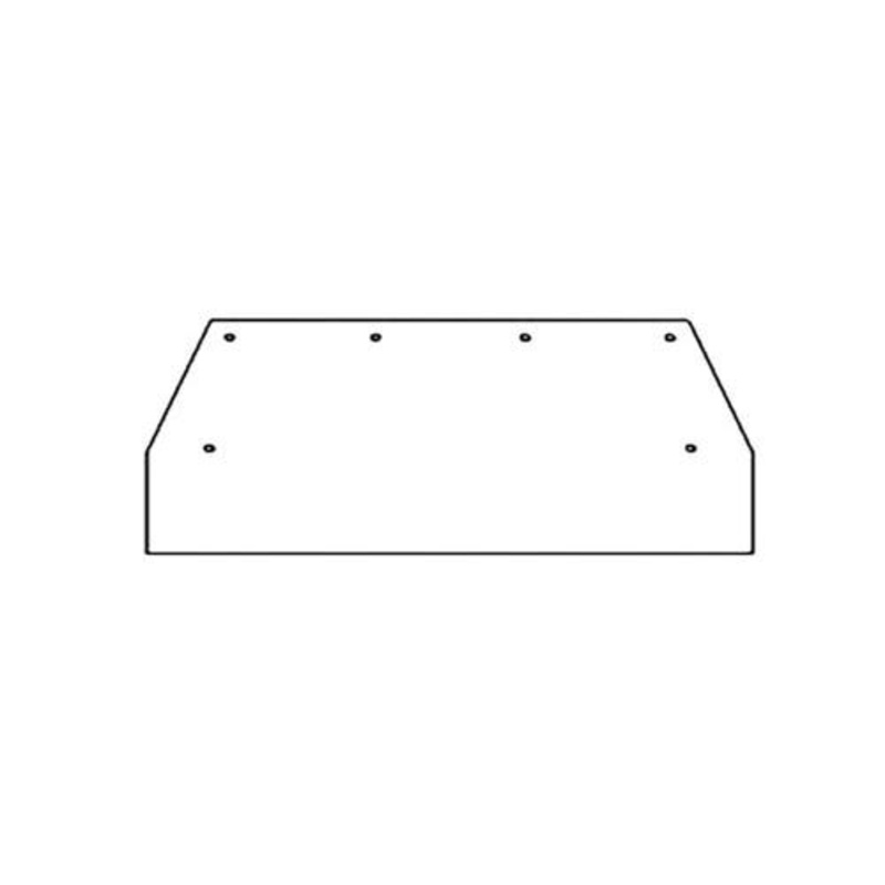 Mower Safety Curtain Front Center fits Case IH 8312 8315 8850 700711831 fits Hesston 1340 1360 1365 8550 700711831