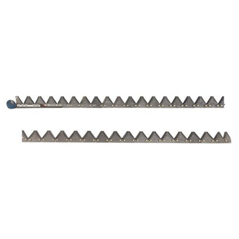 Sickle Assembly - 12' Black 11 Gauge Top Serrated Bolted fits Case IH 4000 5000 5500 827724C92