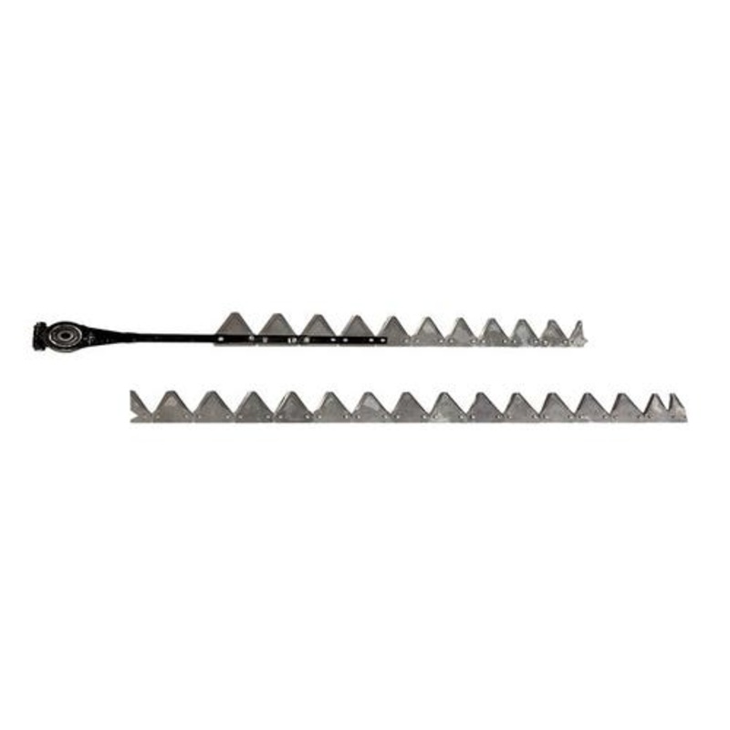 Sickle Assembly - 7' Black 11 Gauge Top Serrated Riveted fits New Holland 472 477 478 9623792