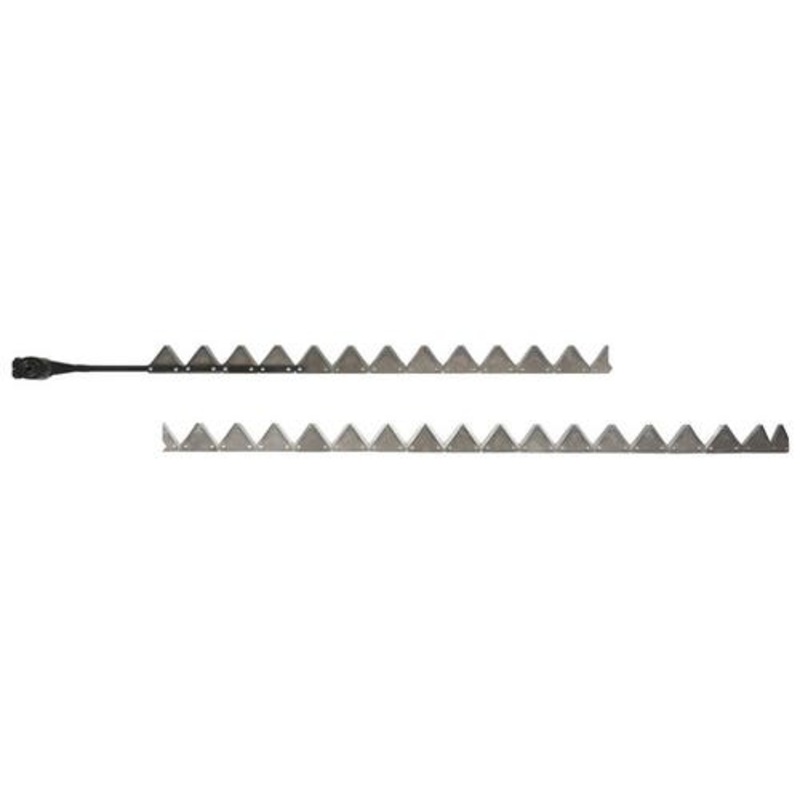 Sickle Assembly - 7' Black 11 Gauge Under Serrated Riveted fits Case IH 1190 101987C95 fits New Idea 507 5107 fits New Holland 101987C95