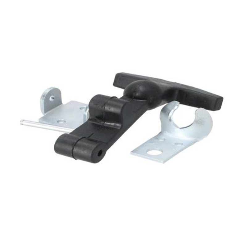 Rubber Hood / Side Panel Latch Assembly fits Case W11 W14 W18 W18B W20 W20B W20C 350B 480C 480D 480ELL 580C 580D 580SD 584C 585C 585D 586C 586D L47157