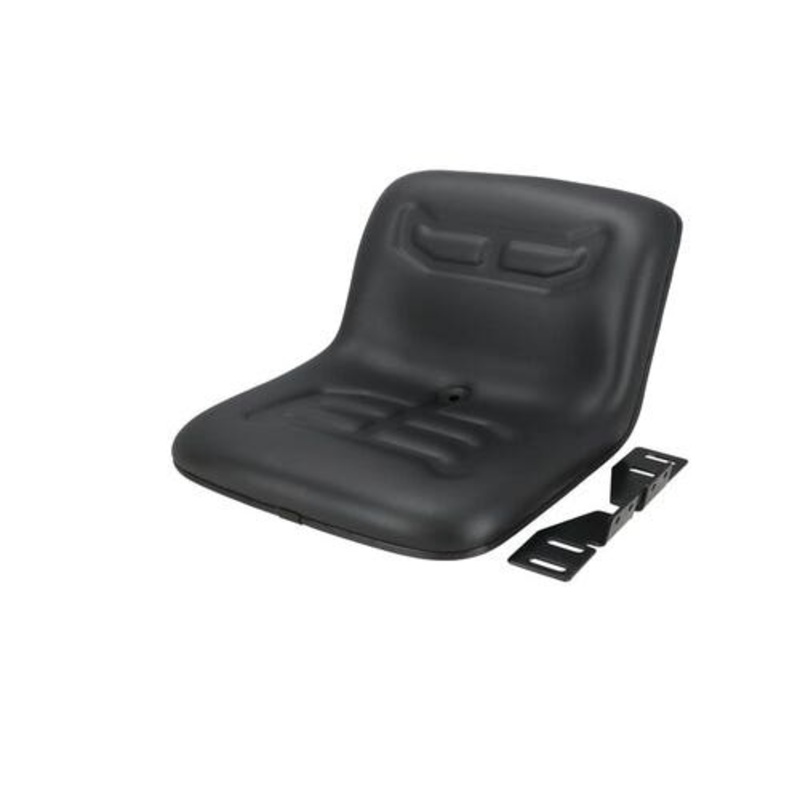 Dishpan Seat Narrow Flip Style Vinyl Black fits International fits Massey Ferguson fits Ford fits Case IH fits Allis Chalmers fits Yanmar fits White