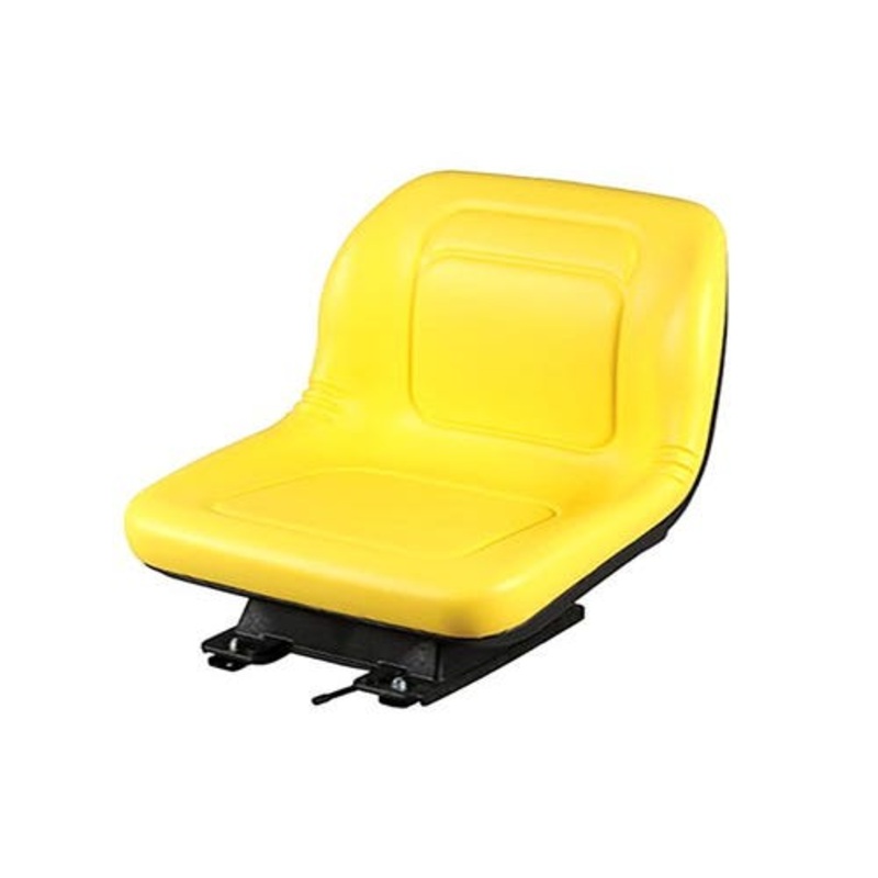 Seat Assembly - Slide Track Suspension Vinyl Yellow fits John Deere F710 F725 F735 AM124294 M111519