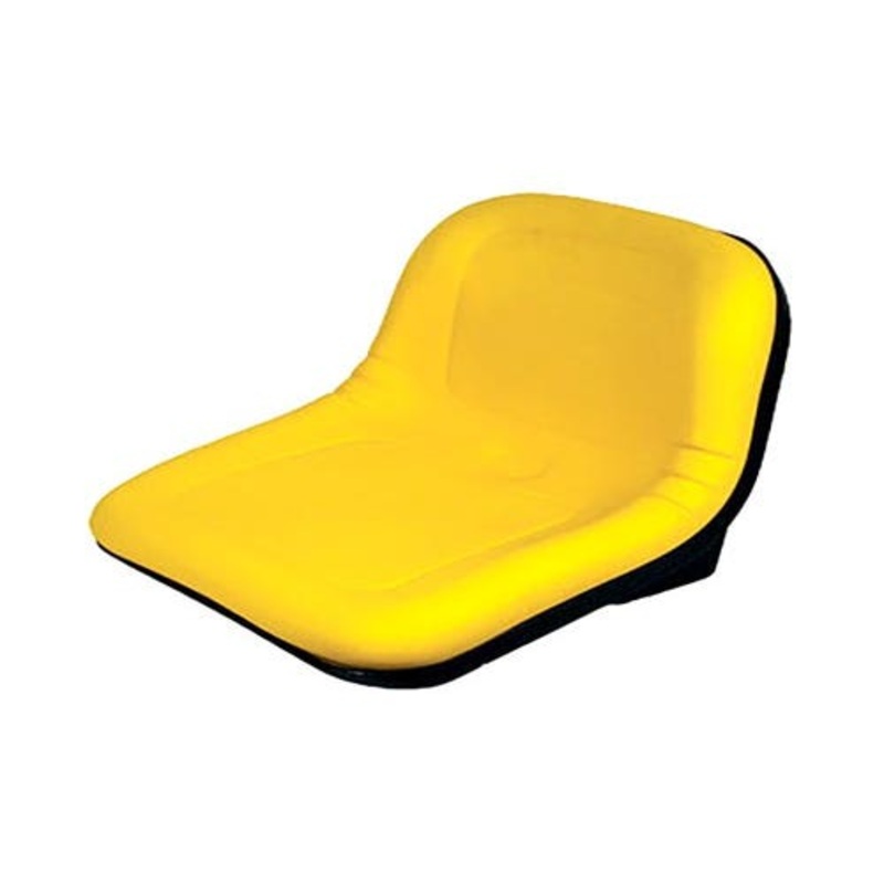 Vinyl Seat Yellow 15" fits John Deere Gator TX Turf 4x2 AM133476 AM123636 AM129968
