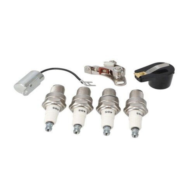Basic Ignition Tune Up Kit 4 Cylinder fits Ford 5000 5600 6600 21A984