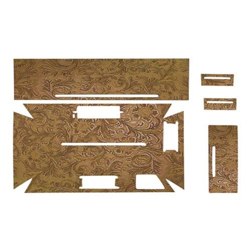 Cab Foam ab Kit with Headliner - Western Brown/Black Basketweave fits International 1420 1440 1460 1480