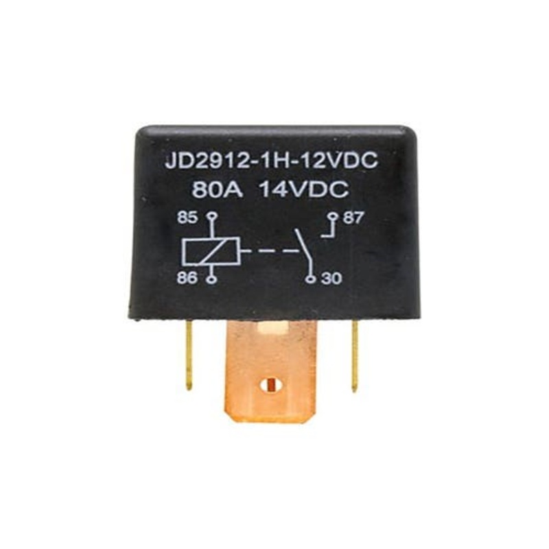 Relay with Resistor 70 Amp fits John Deere 6110 6120 6200 6210 6215 6230 6300 6310 6330 6400 6405 6410 6410L 6415 6430 6605 6715 7230 7330 AL207376