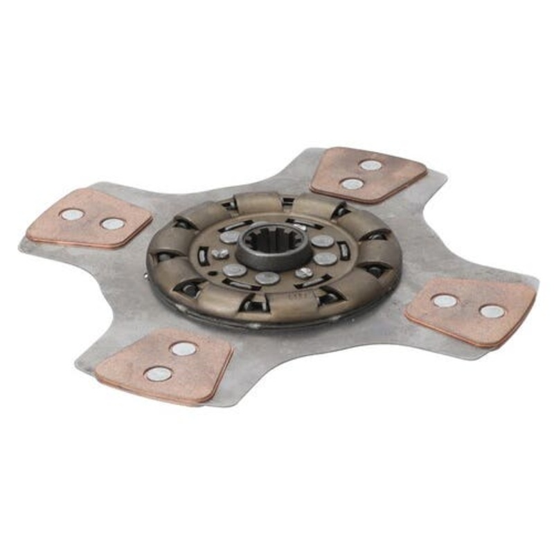 Transmission Disc 11" 4-Pad Spring Loaded fits International 2300A 3414 3444 B275 276 354 374 384 2424 2444 3414 3434 3444 B276 276 354 364 392076R92