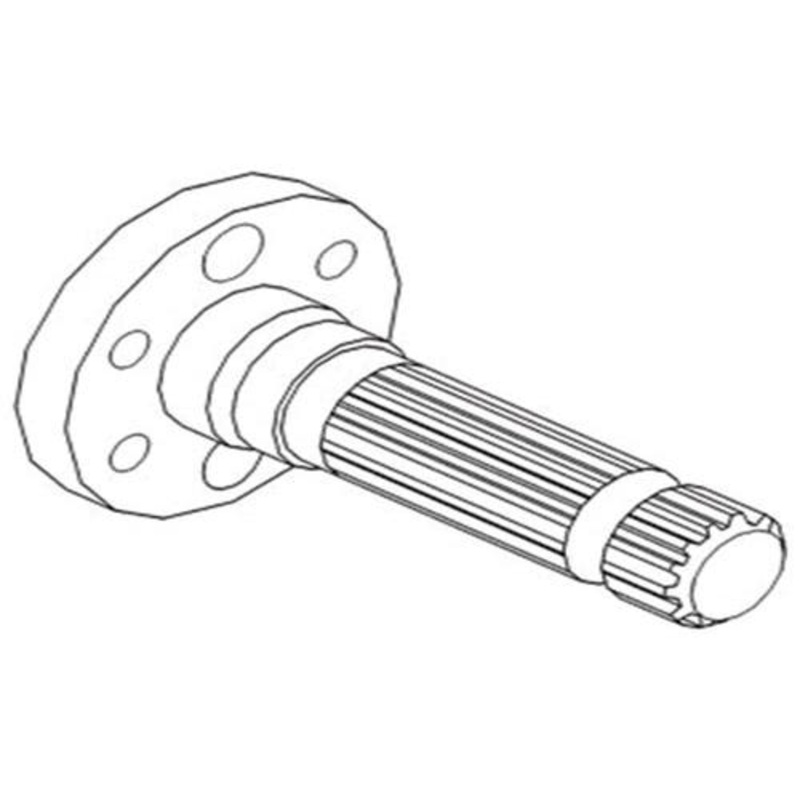 PTO Shaft - 1000 RPM fits John Deere 300 301 302 400 401 2020 300 301 302 400 401 920 1020 1030 1120 1130 1520 2020 2030 2120 820 2440 AT20095
