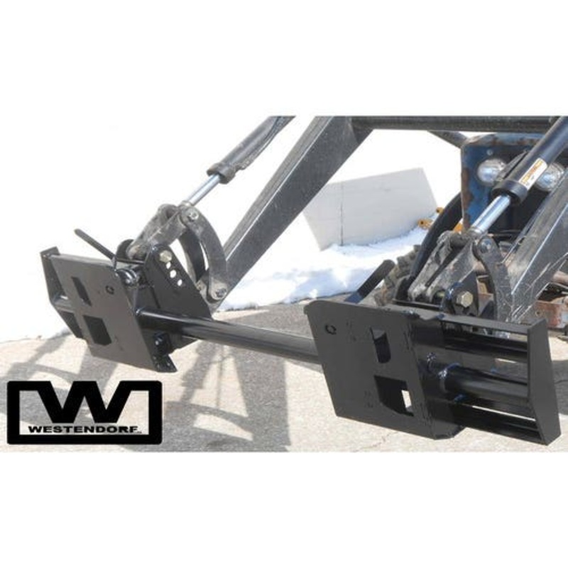 Tractor Loader to Skid Steer Quick Attach Adapter
