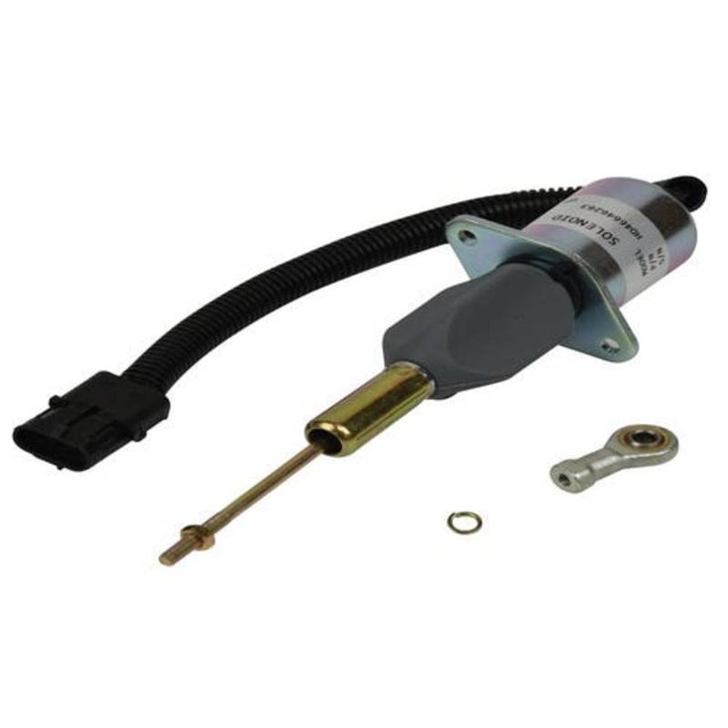 Fuel Solenoid fits John Deere 4555 4560 4755 4760 4955 4960 8560 8760 8960 9965 9970 RE53507 RE48622