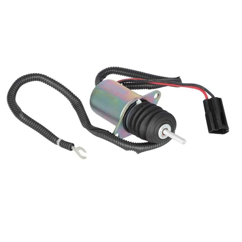 Fuel Solenoid fits John Deere 570 575 675 675B 4475 5575 6675 7775 655 755 756 855 856 955 F915 F925 F935 415 425 445 455 455 755 855 856 375 AM124377