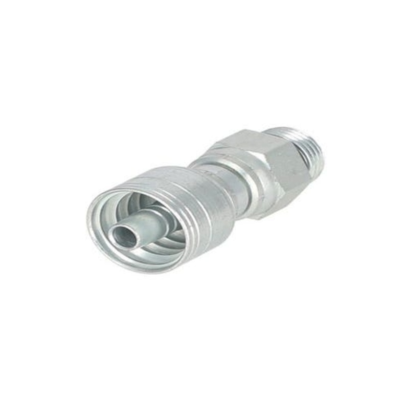 Eaton Weatherhead 06Z-R08 Hydraulic Fitting 3/8" x 1/2" Straight Thread O-Ring Male Swivel