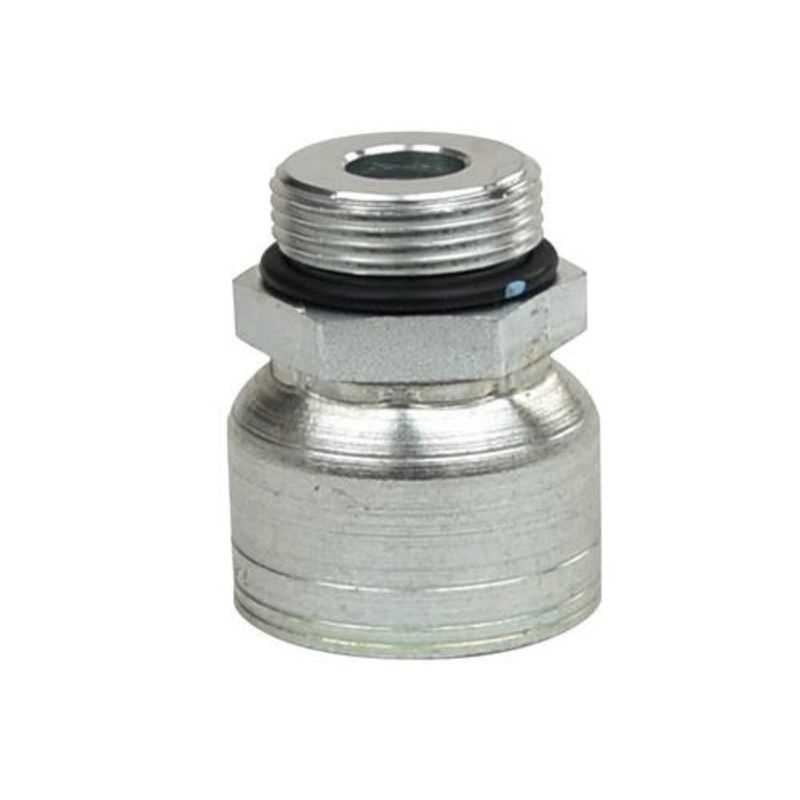 Eaton Weatherhead 08Z-P10 Hydraulic Fitting 5/8" x 1/2" Male Straight Thread O-Ring Rigid