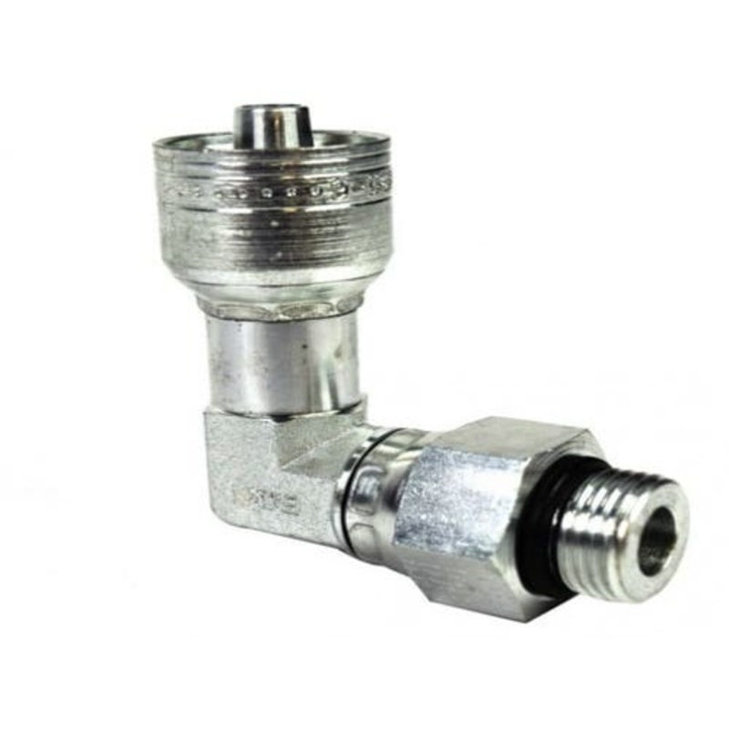 Eaton Weatherhead 1069438 Hydraulic Fitting 3/8" x 1/2" Straight Thread