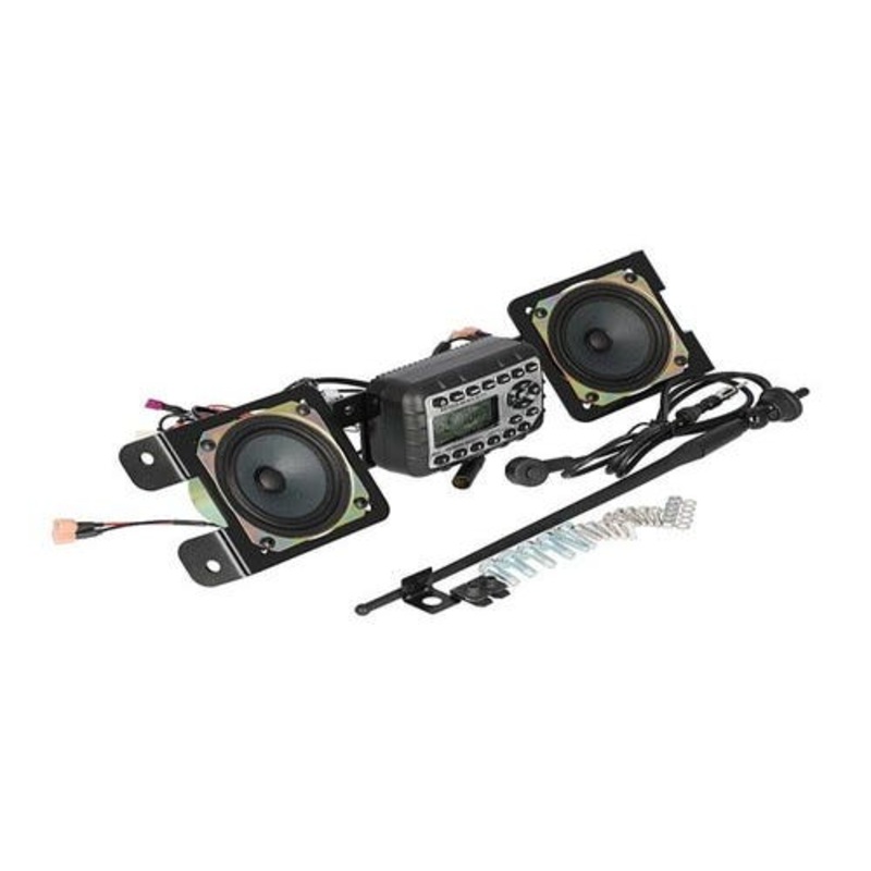 Jensen Mini Heavy-Duty Radio Kit for Skid Steer fits John Deere 318D 318E 319D 319E 320D 320E 323D 323E 326D 326E 328D 329D 329E 332D 332E 333D 333E
