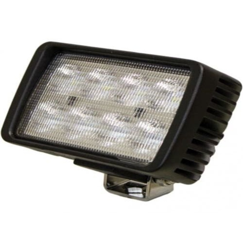LED Work Light  40W Rectangular Flood Beam fits New Holland 8670 8770 8870 8970 9824851 fits Ford 9824851 fits Case IH 239758A1