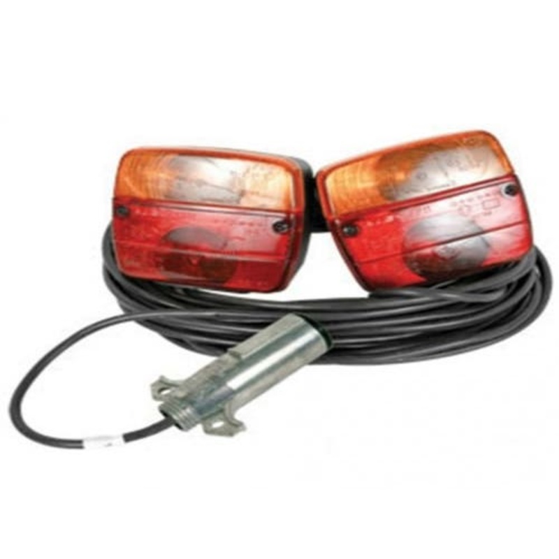Magnetic Trailer Light Kit - With 39' Cable fits Trailer & Towing Trailer Lighting