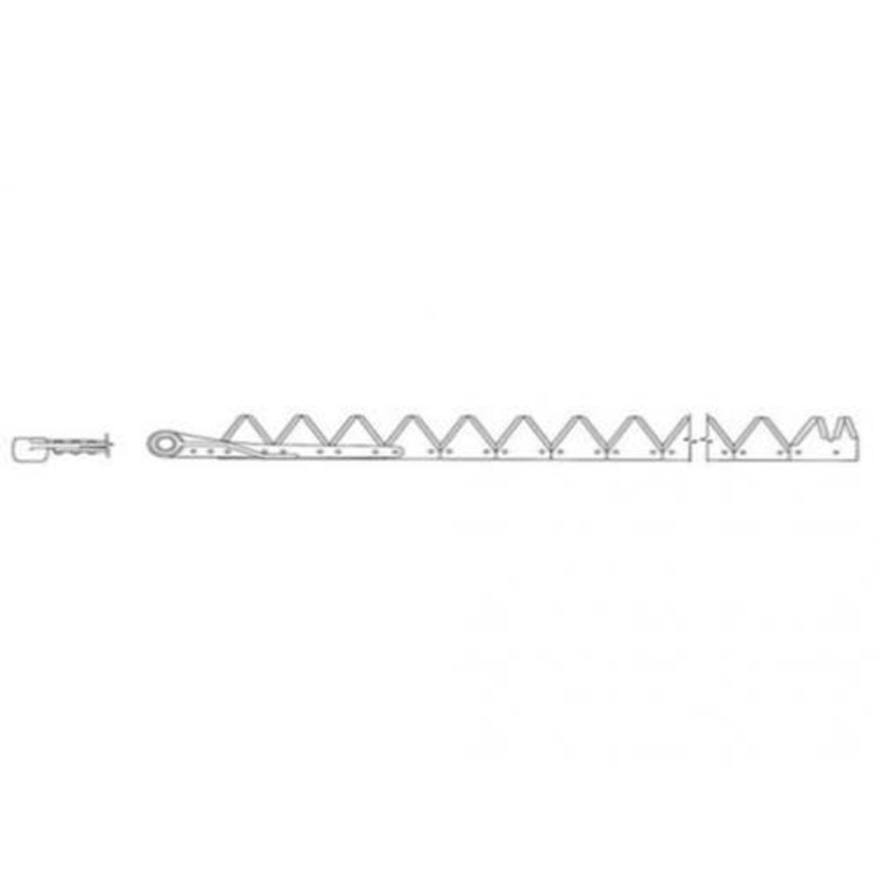 Sickle Assembly - 7' Black Under Serrated Riveted fits International 100 100 fits Case IH 1100 1300 462380R93