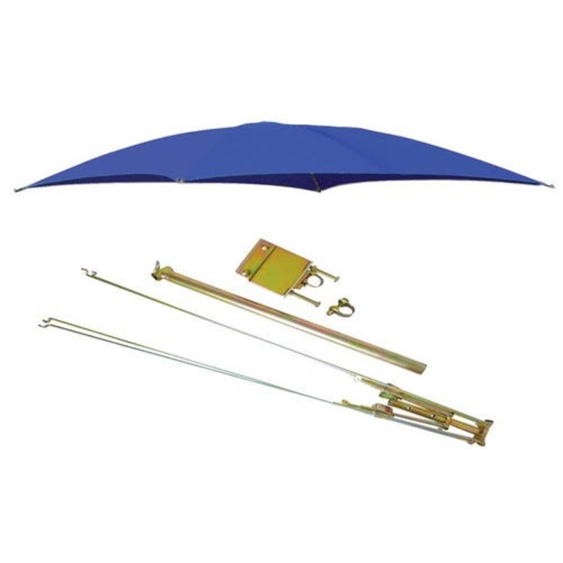 Tractor Umbrella Assy for ROPS Mounts 54" 10 oz. Duck Canvas - Blue