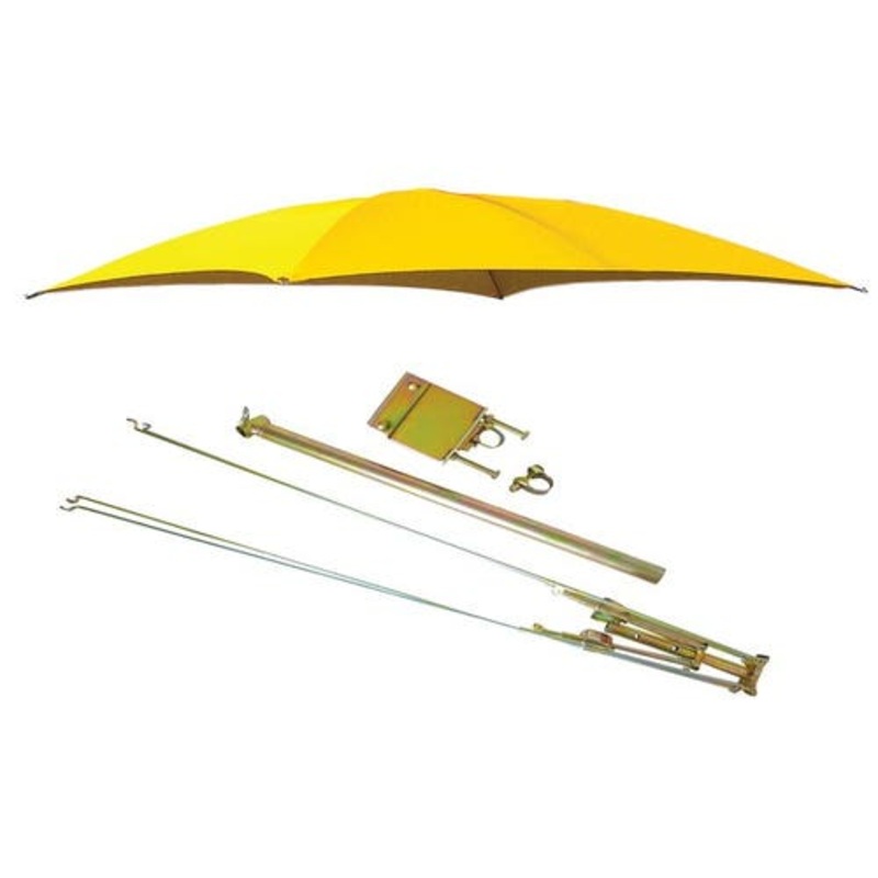 Tractor Umbrella Assy for ROPS Mounts 54" 10 oz. Duck Canvas - Yellow