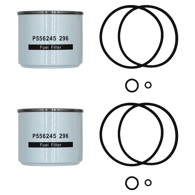 Qty 2: Fuel Filter Fits John Deere Replaces AT17387