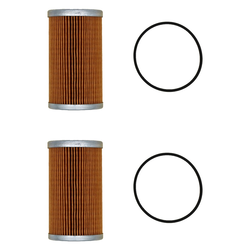 Qty 2: Fuel Filter Fits Kubota Replaces 15521-43160