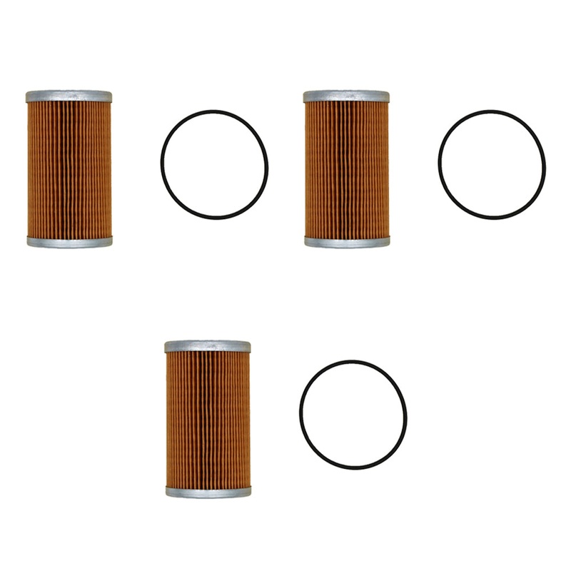 Qty 3: Fuel Filter Fits Komatsu Replaces 129100-55650
