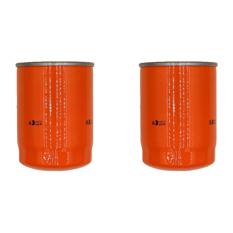 (2) Fuel Filters 16631-43560 HH166-43560 Fits Kubota M100GX M100X M105S M105X