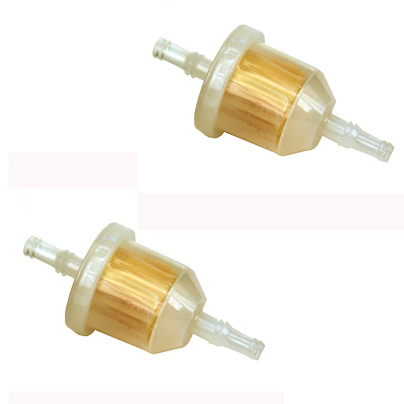 (2) FUEL FILTERS Fits Craftsman 24688 Fits Cub Cadet OCC-25 050 22 Fits Toro