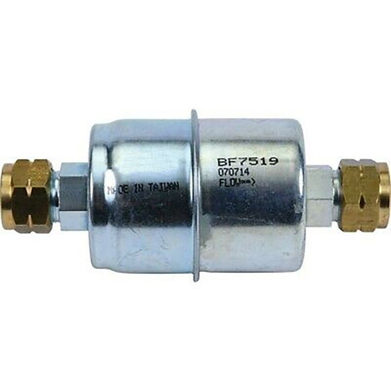 3 -17/32" Fuel Filter 2 Rubber Seals 2 Brass Fittings TP-AR103220 Fits JD