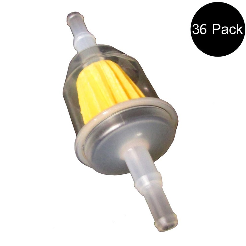(36) Fuel Filters FF5480 Universal Fit 1/4 In. x 5/16 In. Fits Kohler 25 050 03