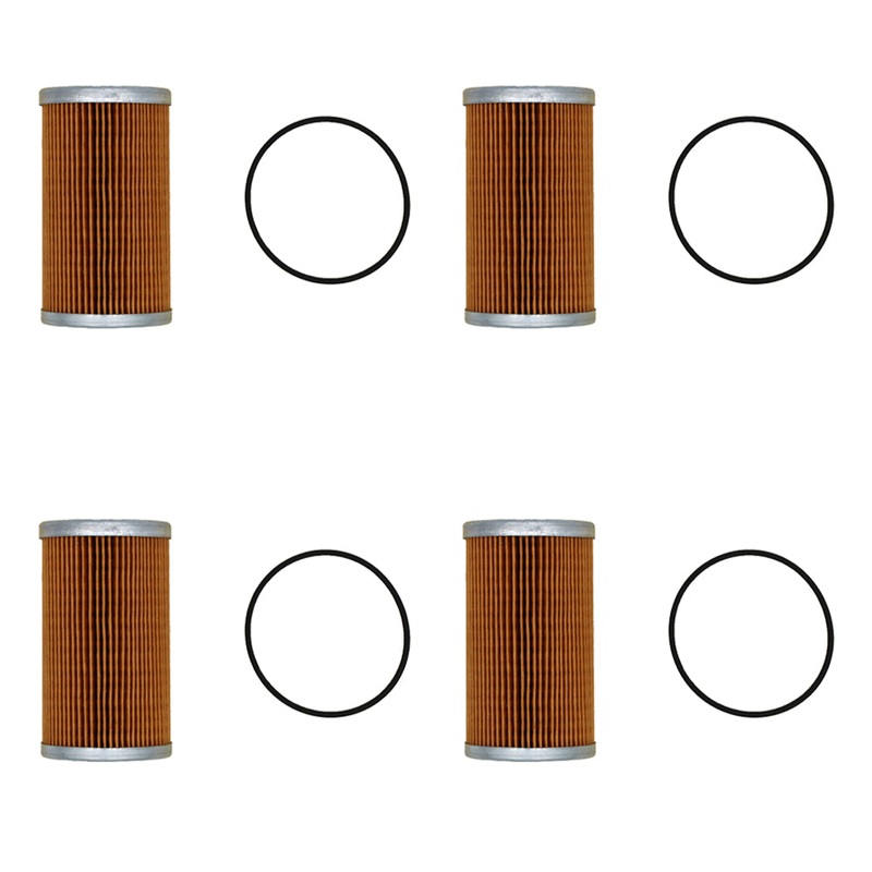 (4)- Fuel Filter Cartridges Boomer Fits Ford 8N TC35A 4060 TC45D 3415 1920 TC48D